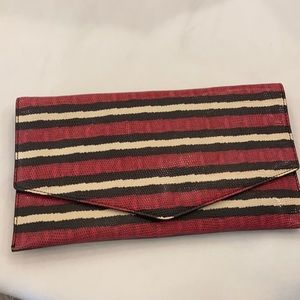 Cole Haan multicolored clutch